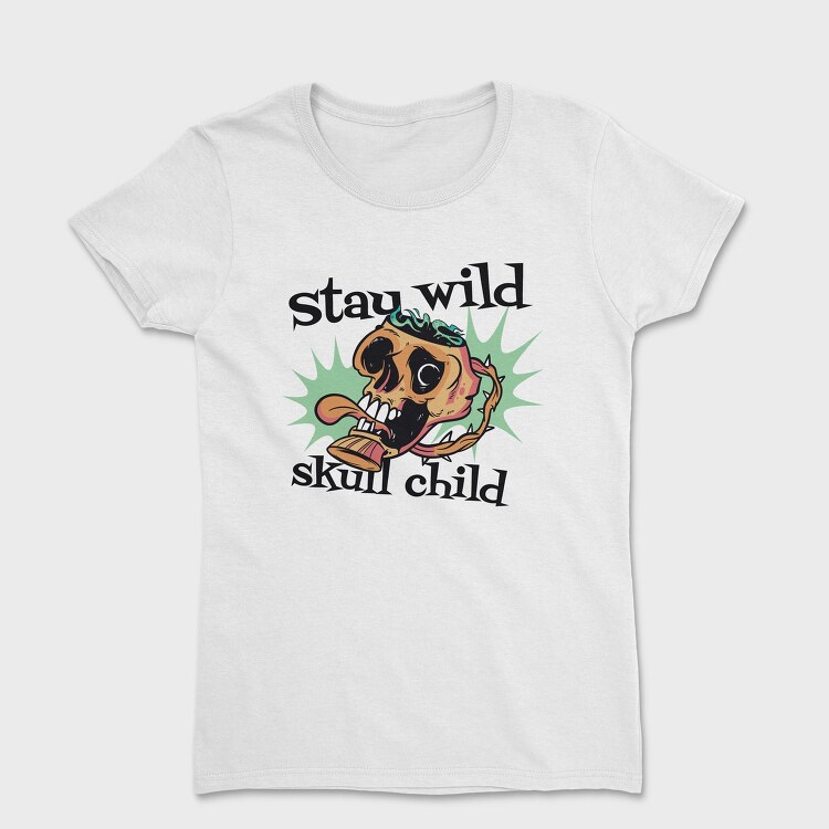 Wild Skull Child, Tricou Femei