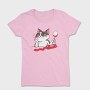 Wine Cat Drunk, Tricou Femei