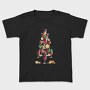 Wine Christmas Tree 001, Tricou Copii