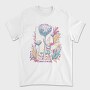 Winged Fairy With Flowers Fairy Core, Tricou Barbati (Unisex)