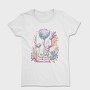 Winged Fairy With Flowers Fairy Core, Tricou Femei