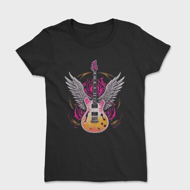 Winged Guitar Rock, Tricou Femei