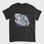 Winter Chickadee Birds, Tricou Barbati (Unisex)