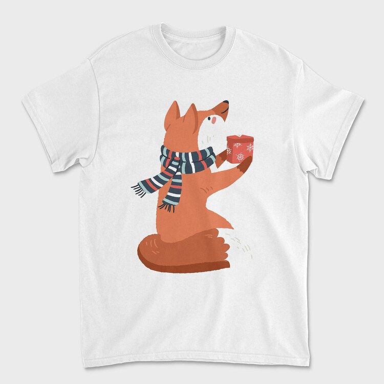 Winter Fox Mug, Tricou Barbati (Unisex)