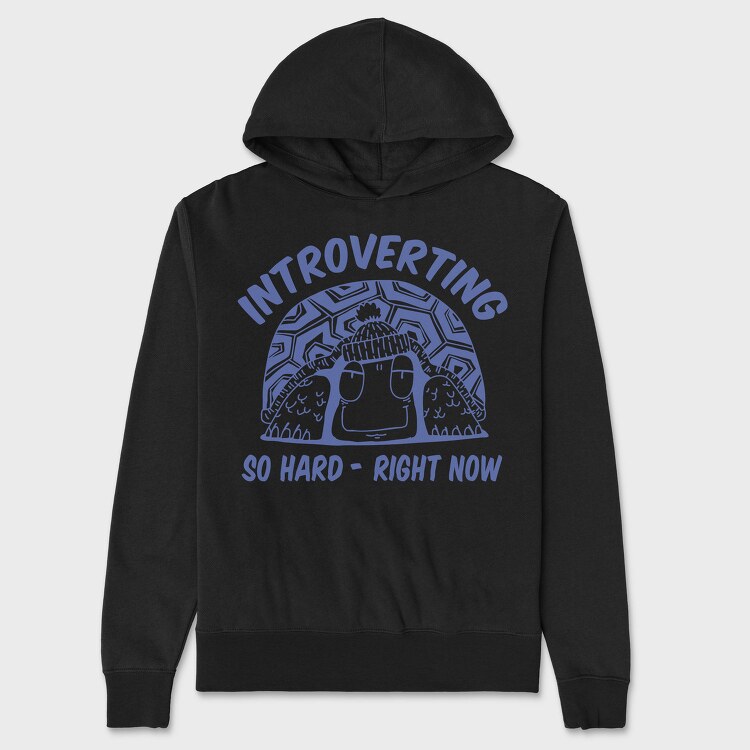Winter Introverting, Hanorac Oversize Barbati (Unisex)