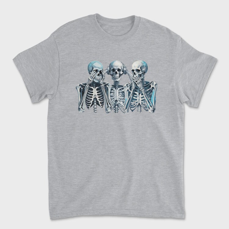 Wise Skeletons, Tricou Barbati (Unisex)