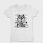Wolf And Bike, Tricou Femei