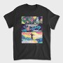 People Flying Psychodelic Lucid, Tricou Barbati (Unisex)