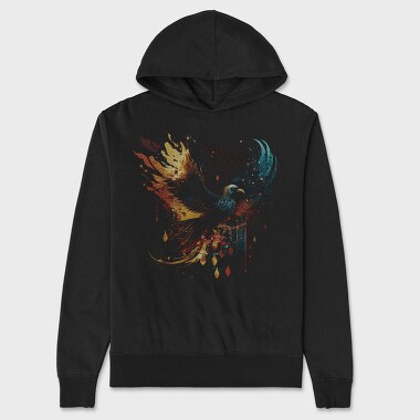 Phoenix In Fire And Water, Hanorac Oversize Barbati (Unisex)