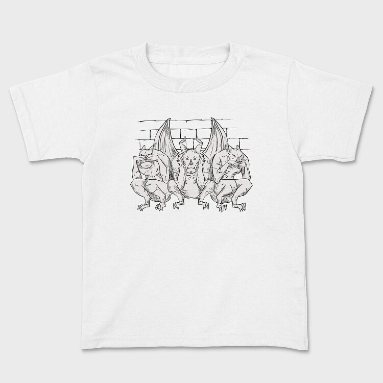 See No Evil Gargoyles, Tricou Copii