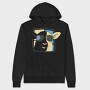 Sheep With Sunglasses, Hanorac Oversize Barbati (Unisex)