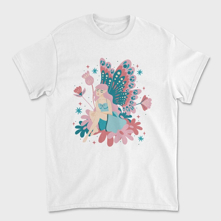Magical Fairy In Nature, Tricou Barbati (Unisex)