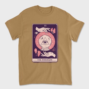 Magician Mystical Tarot Card The Magician 03, Tricou Barbati (Unisex)