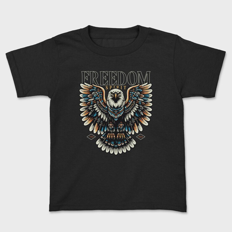 Majestic Eagle Native Freedom, Tricou Copii