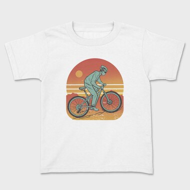 Man In Mountain Bike, Tricou Copii