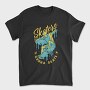 Man In Skateboard Quote Skaters Gonna Skate, Tricou Barbati (Unisex)