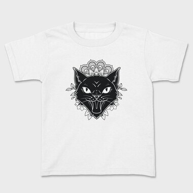 Mandala Cat Tattoo, Tricou Copii