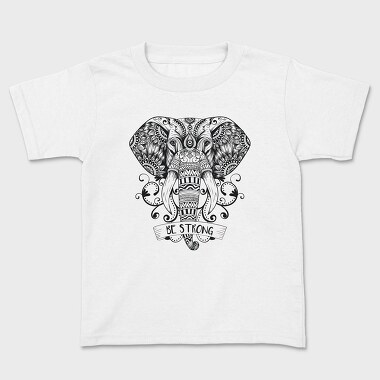 Mandala Elephant, Tricou Copii