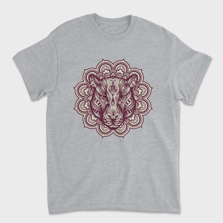 Mandala Jaguar, Tricou Barbati (Unisex)