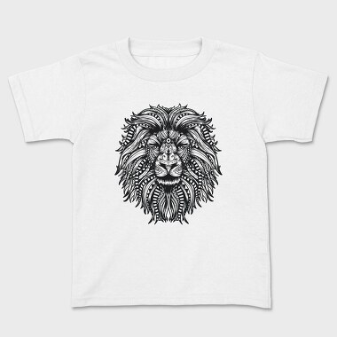 Mandala Lion Leon 001, Tricou Copii