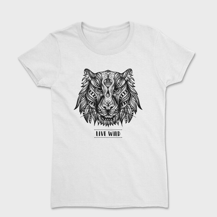 Mandala Tiger 001, Tricou Femei