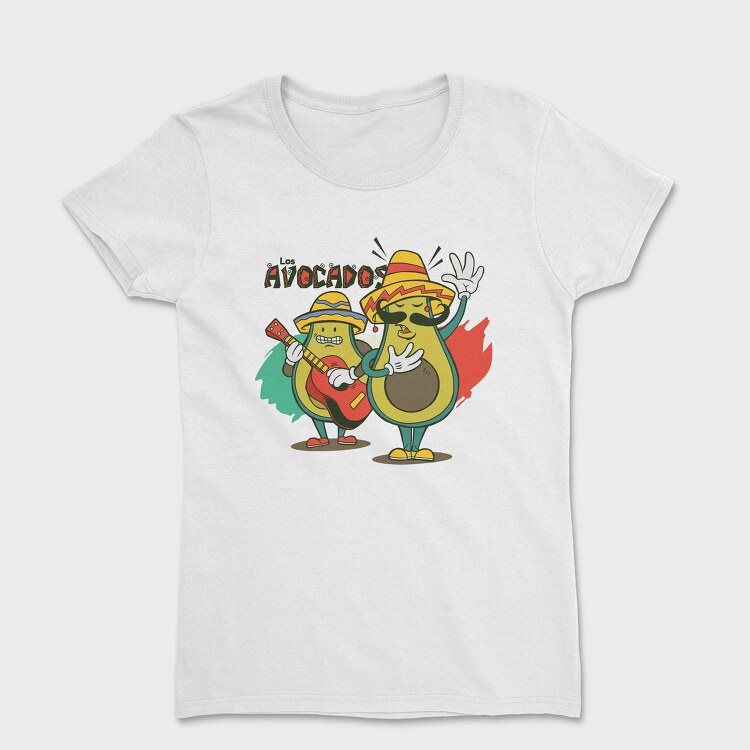 Mariachi Mexican Avocados, Tricou Femei