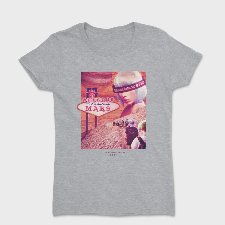 Mars Planet Psychedelic, Tricou Femei
