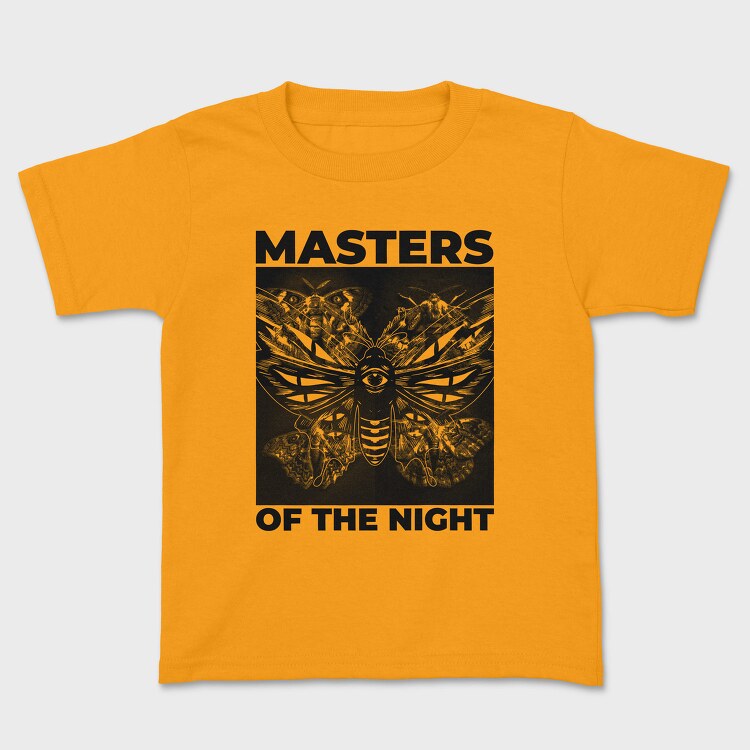 Masters Of The Night Moth Butterflies Halftones, Tricou Copii