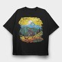 Mountain Bike Sun, Tricou Oversize Barbati (Unisex)