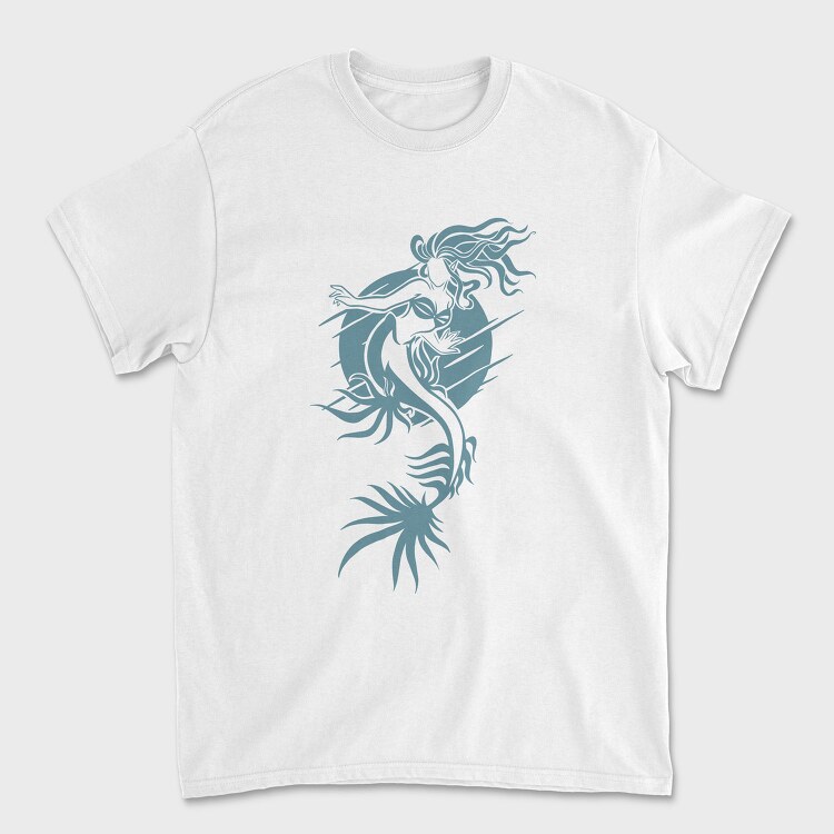 Mermaid Graphic, Tricou Barbati (Unisex)