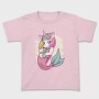 Mermaid Unicorn Sea Corn, Tricou Copii