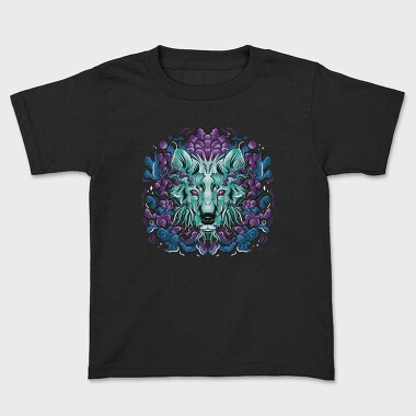 Wolf Animal Fantasy Galaxy, Tricou Copii
