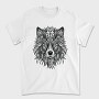 Wolf Head 001, Tricou Barbati (Unisex)