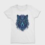 Wolf Illustration Color 001, Tricou Femei