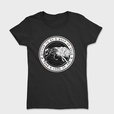 Wolf Of Odin Fenrir, Tricou Femei