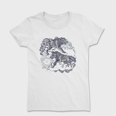 Wolves From Norse Mythology Skoll Hati, Tricou Femei