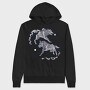 Wolves From Norse Mythology Skoll Hati, Hanorac Oversize Barbati (Unisex)