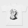 Woman Dark Art Nouveau 03, Tricou Copii