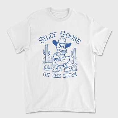 Silly Goose Cowboy, Tricou Barbati (Unisex)