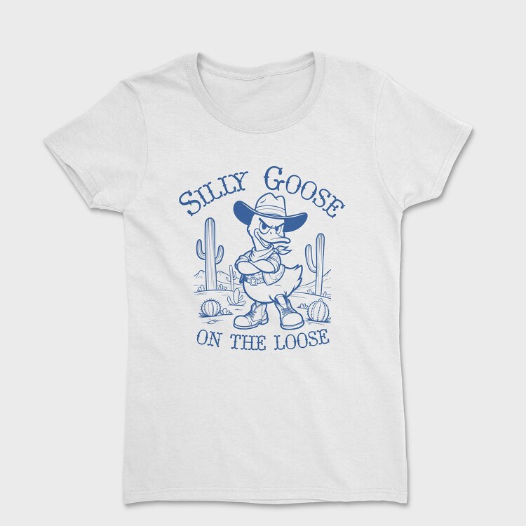 Silly Goose Cowboy, Tricou Femei