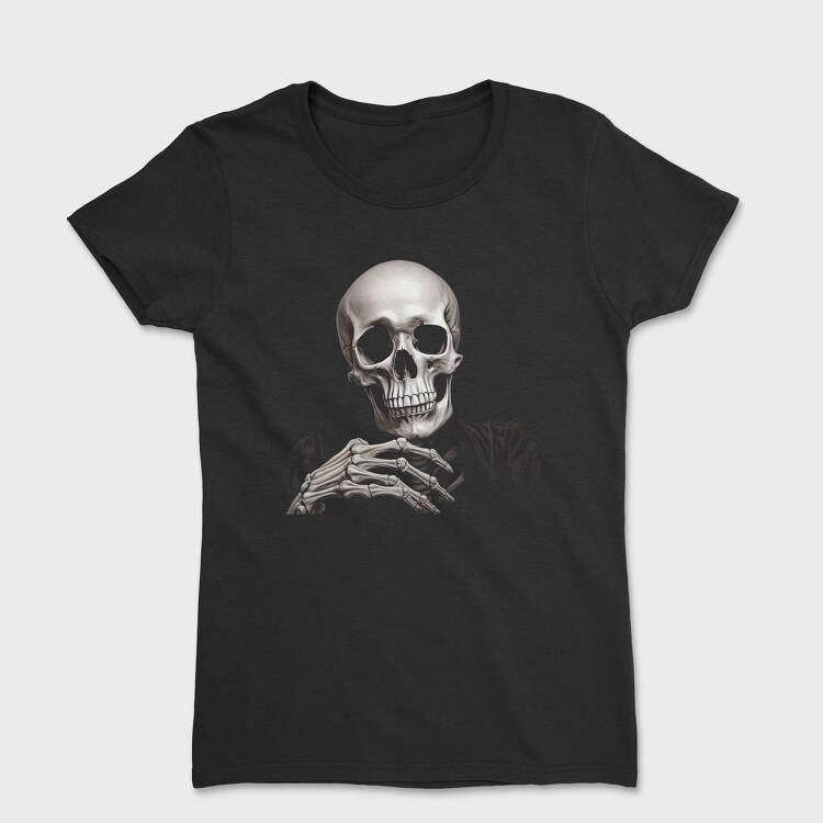 Skeleton Character Thinking, Tricou Femei