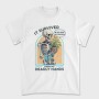 Skeleton Gardener Humor It Survived, Tricou Barbati (Unisex)