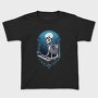 Skeleton Pianist Piano, Tricou Copii
