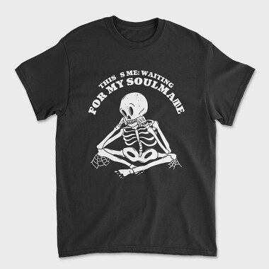 Skeleton Waiting For Love Request, Tricou Barbati (Unisex)