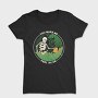 Skeleton Watering Plants Quote, Tricou Femei