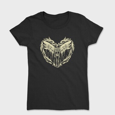 Skeleton Wings Skelleton, Tricou Femei