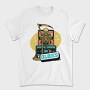 Skeleton With Oldies Cassettes, Tricou Barbati (Unisex)