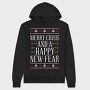 Merry Crisis Ugly Sweater, Hanorac Oversize Barbati (Unisex)