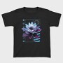 Metallic Lotus Flowers Metal Trap Chromed, Tricou Copii