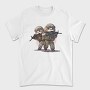 Military Sloths, Tricou Barbati (Unisex)